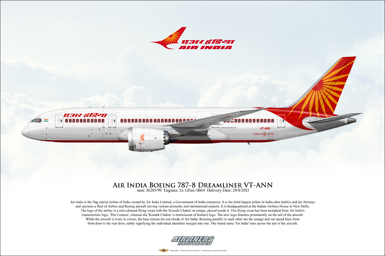 Air India Boeing 787-8 Dreamliner VT-ANN