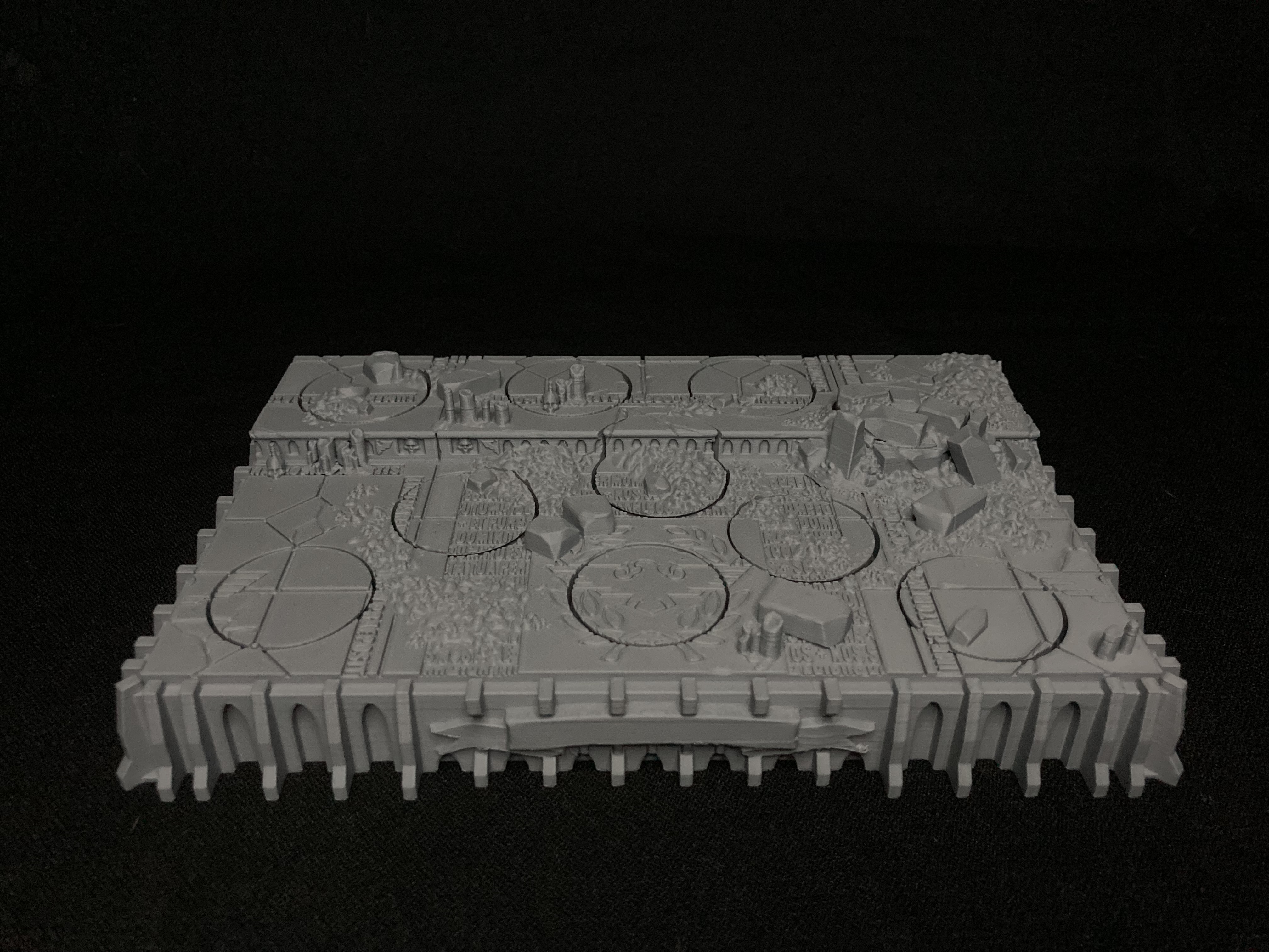 Imperial Display Plinth with 25mm bases