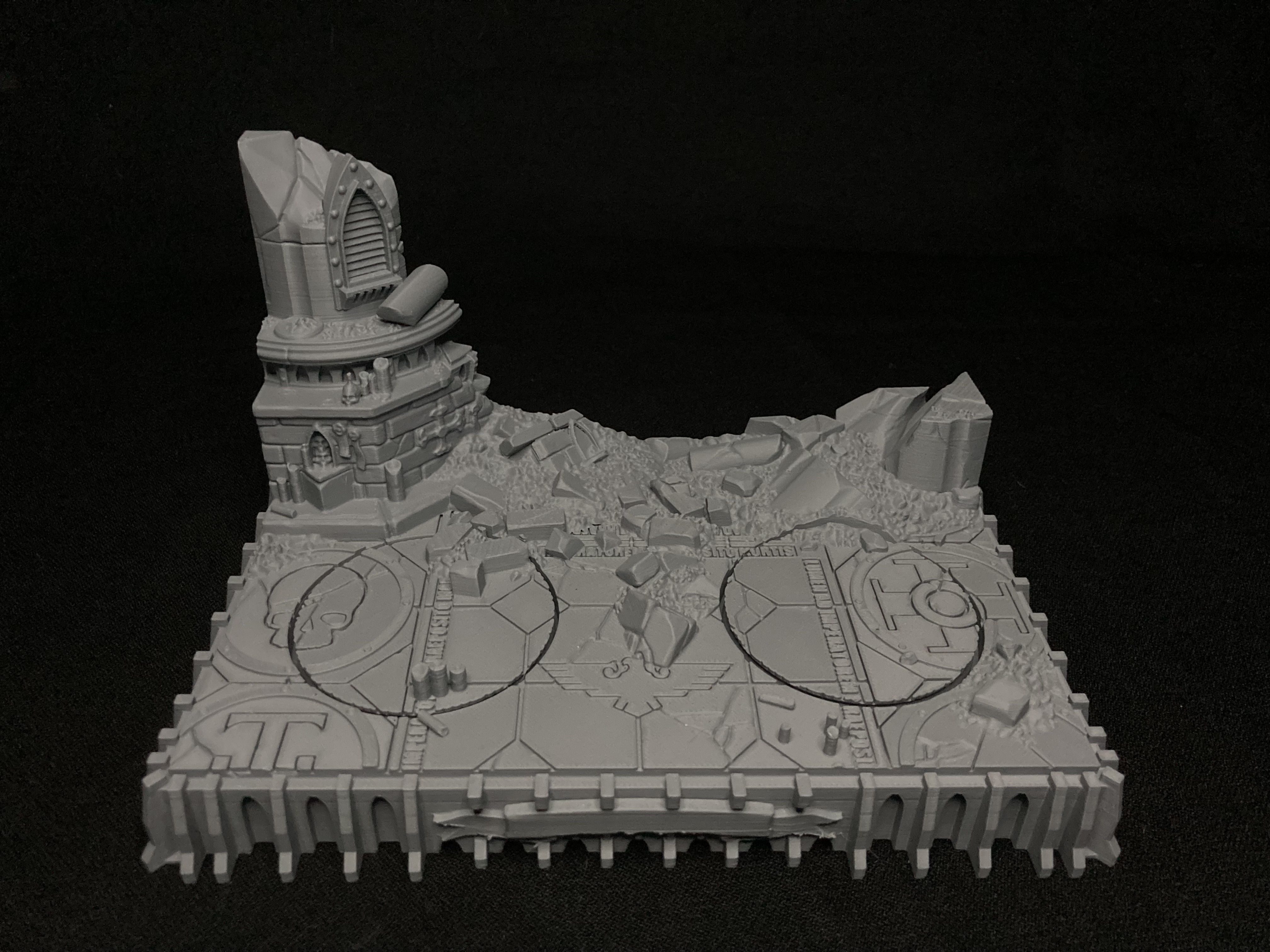 Imperial Display Plinth with 60mm bases