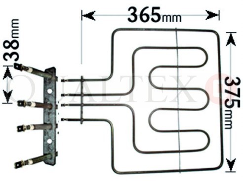 Belling Format 600XR Dual Grill Element