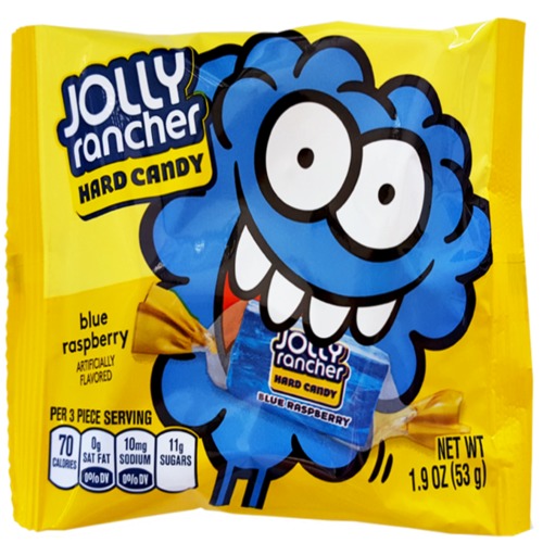 Blue Raspberry Hard Candy 53g bag Jolly Rancher