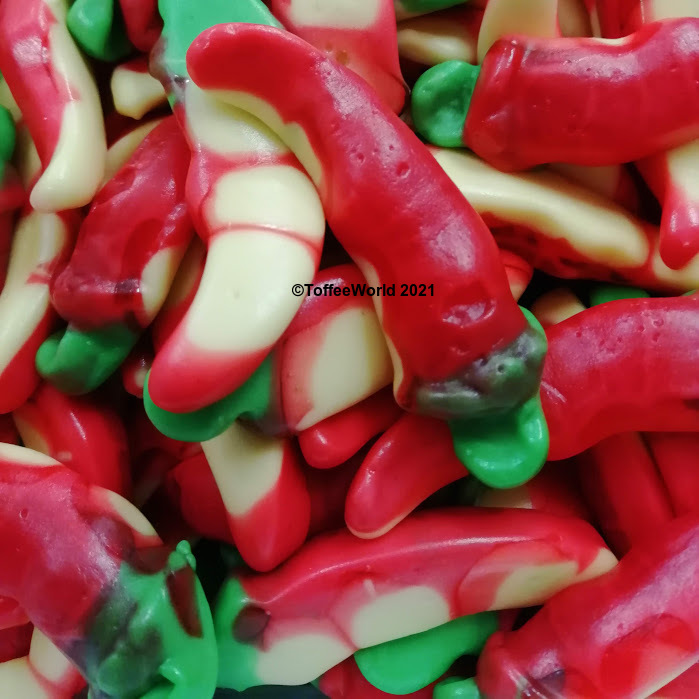 Vidal Hot Chillies Jelly Filled Chilli Sweets