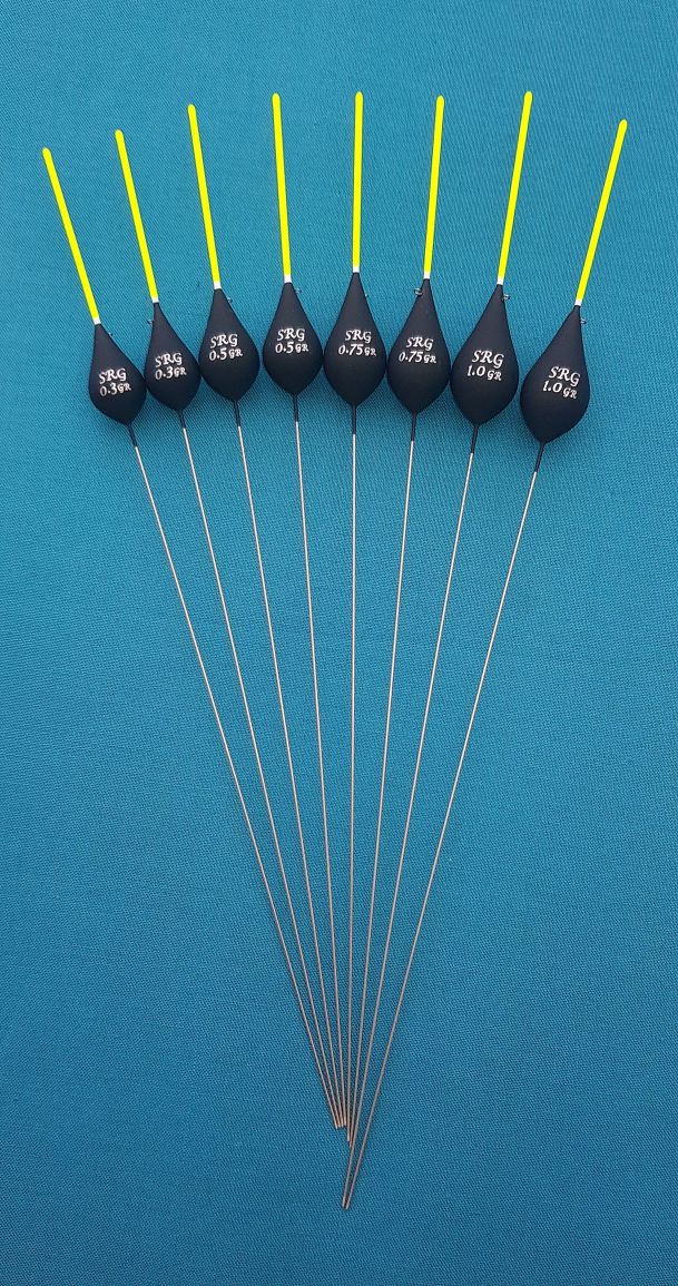 8 x Assorted Pole Floats Pack 331Y8