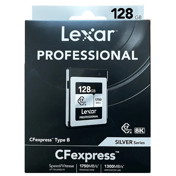 lexar128gbcfexpresssilvertypeb