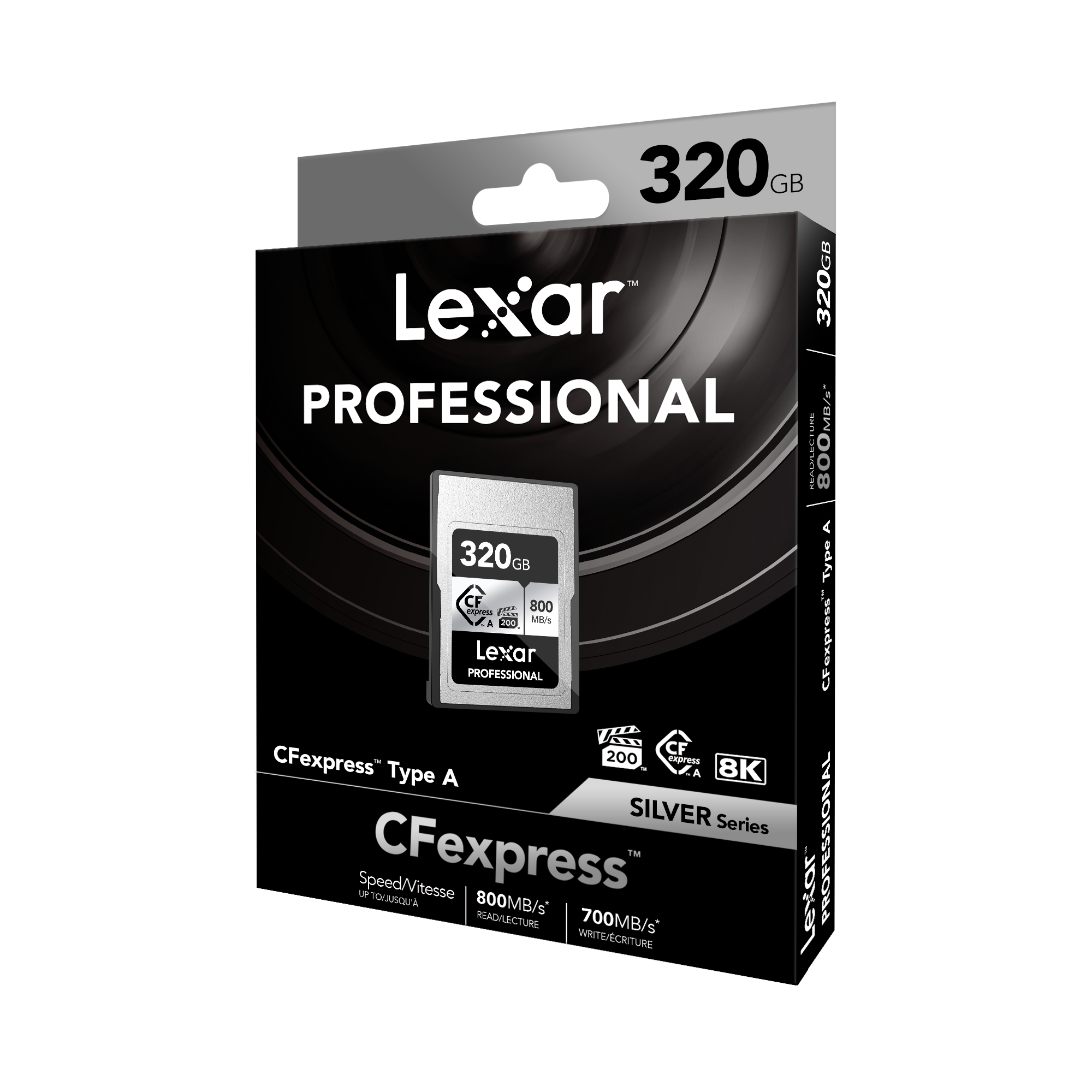 Lexar 320GB Professional Cfexpress Type A silver series