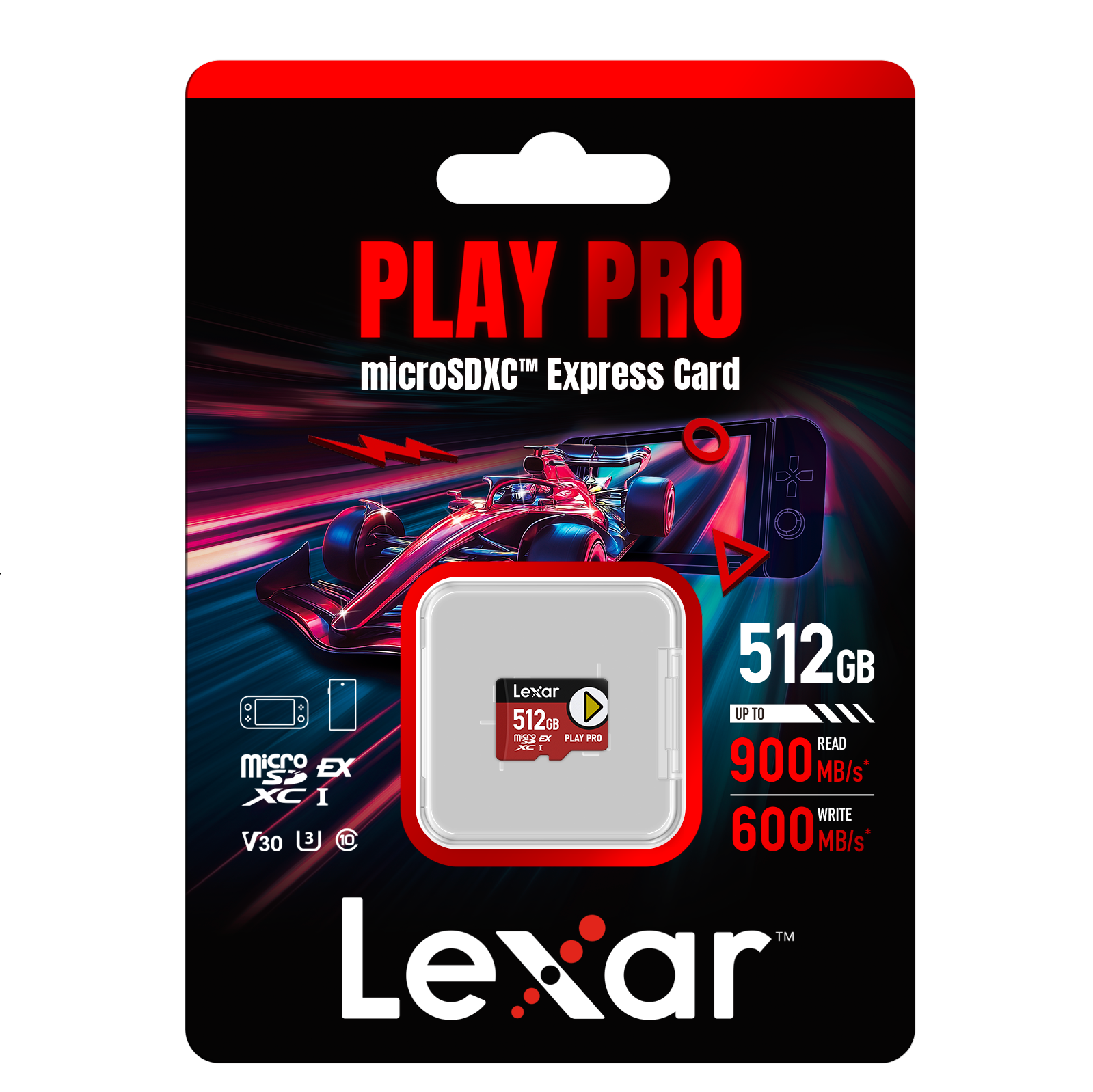 Lexar 512GB Play PRO Micro SDXC Express