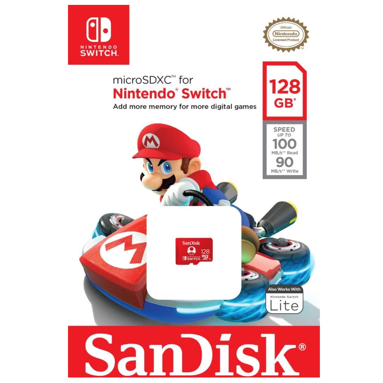 SanDisk 128GB Micro SDXC for Nintendo Switch Thailand