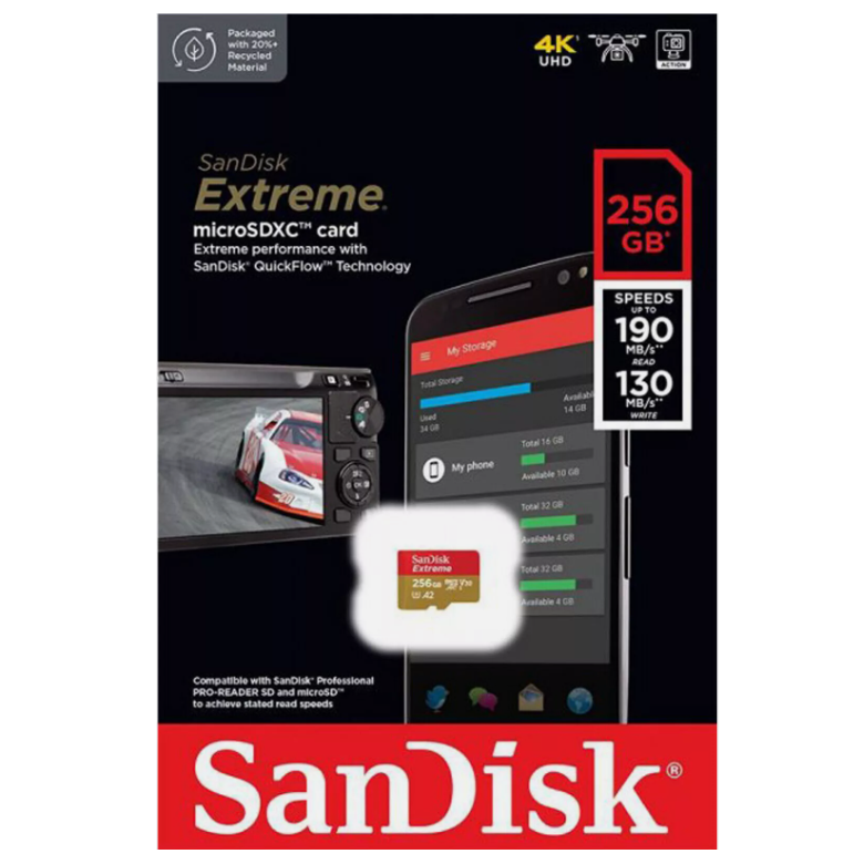 SanDisk 64GB 128GB 256GB 400GB 512GB 1TB Extreme MicroSDXC Tarjetas De Memoria E - Foto 10