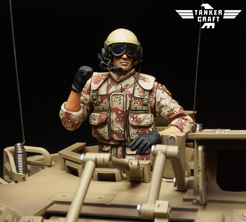 US Army 2nd Armored Division Staff Sergeant Tank Commander