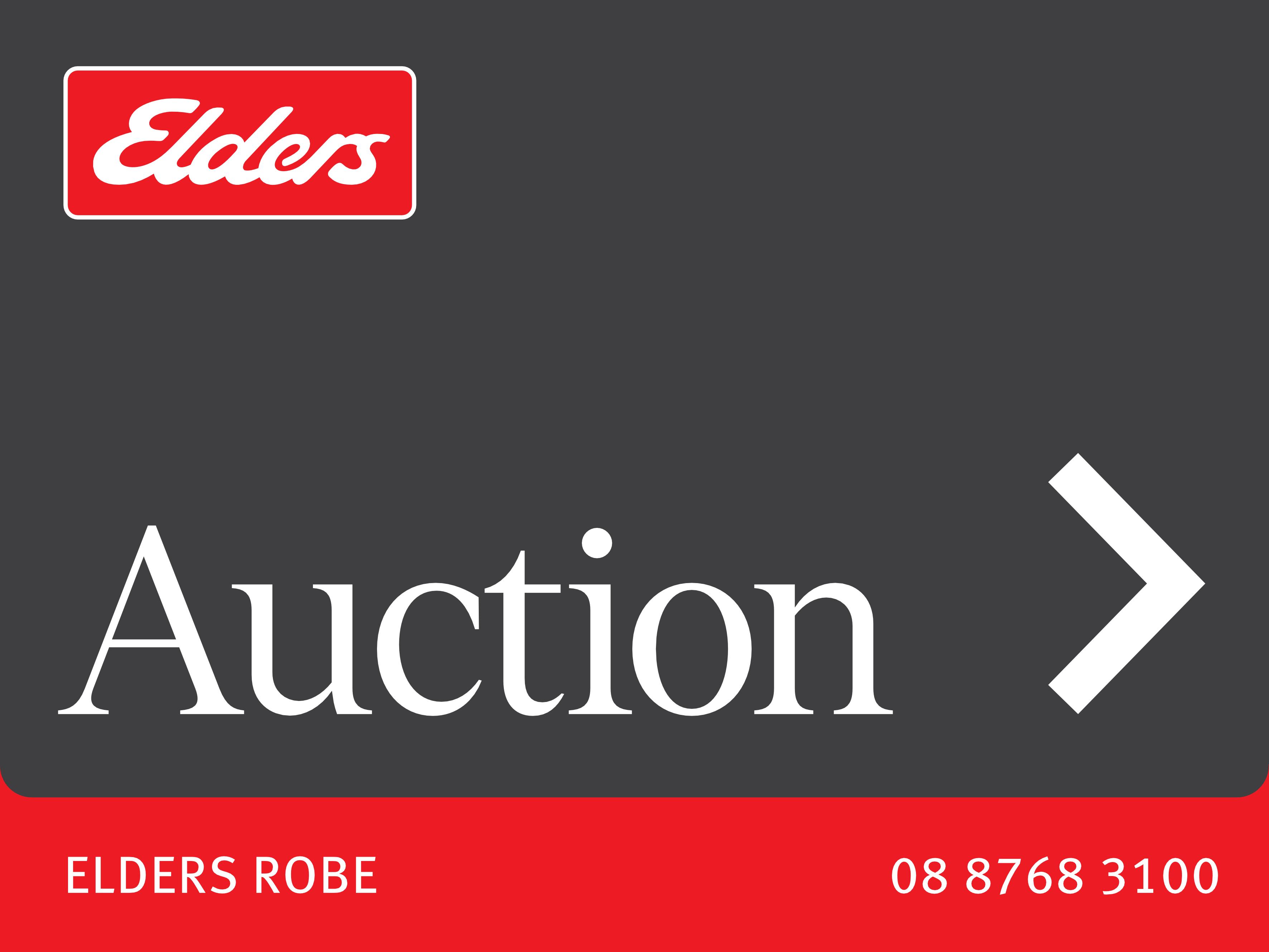 Elders Auction 60x45cm Stickers