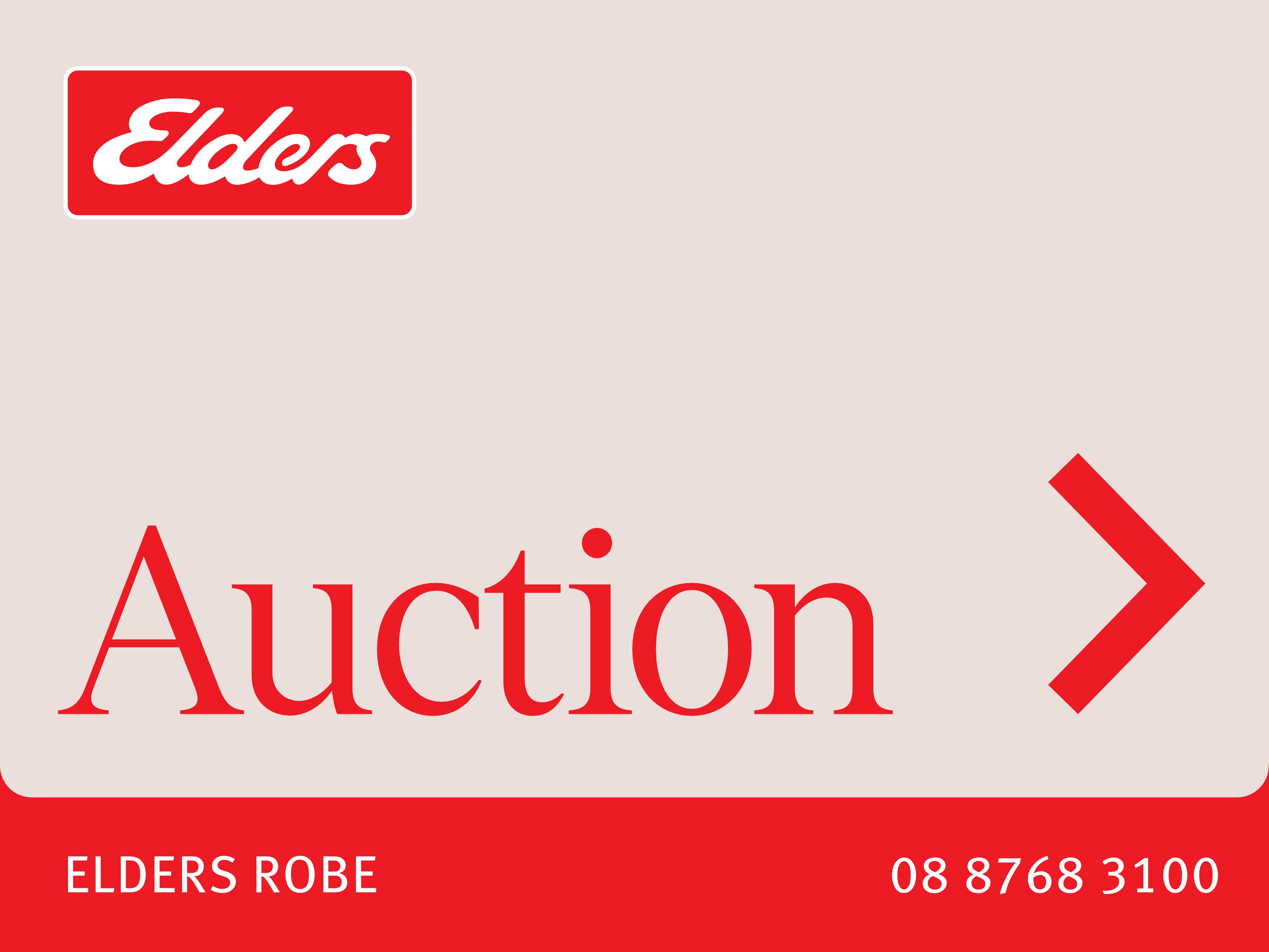 Elders Auction 60x45cm Stickers