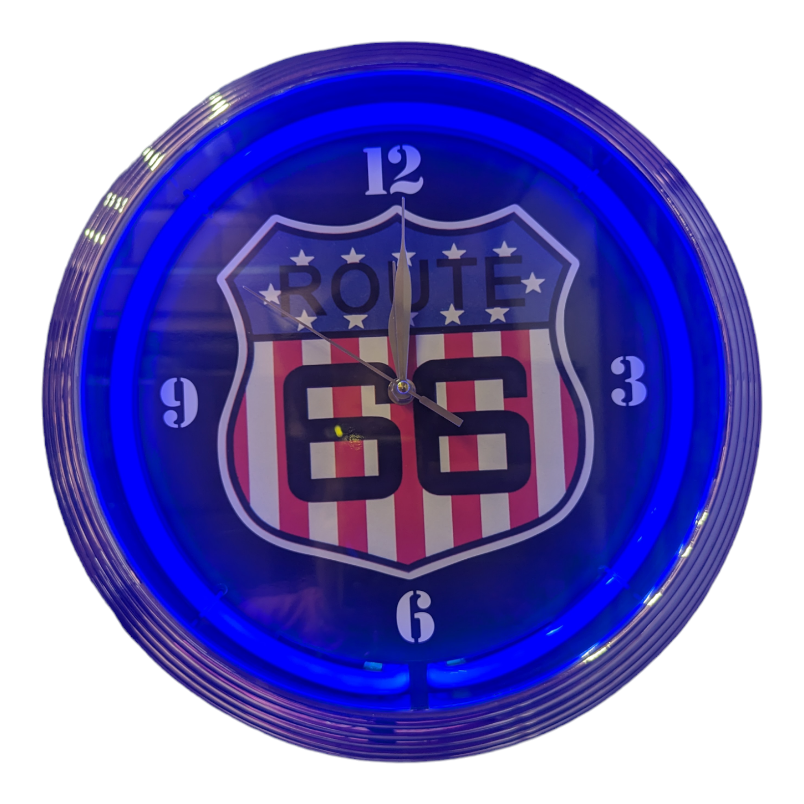Route 66 Neon Clock / Americana / Neon Clocks / USA