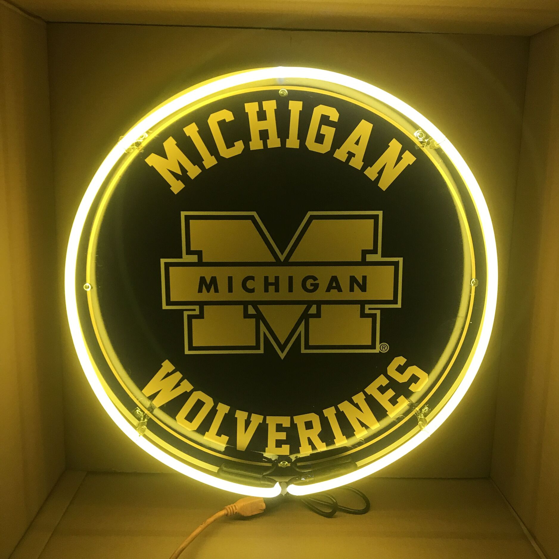 Neon Signs / Michigan Gifts / Sports Signs / Souvenirs / Garage Signs
