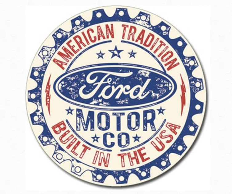 Ford Motor Co Sign / Ford Signs / Ford Sign / Garage Signs for Men