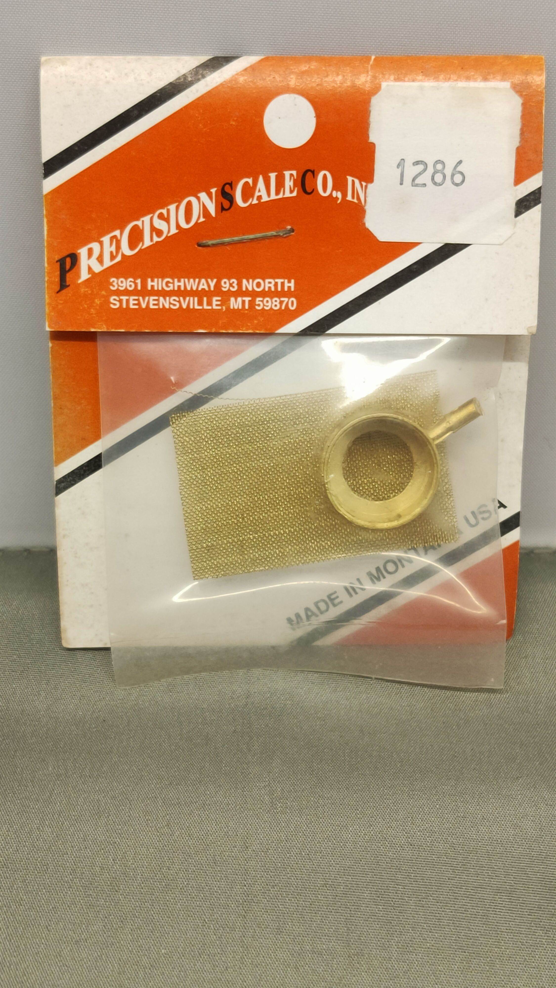 Precision Scale Co O Scale. Spark arrestor kit