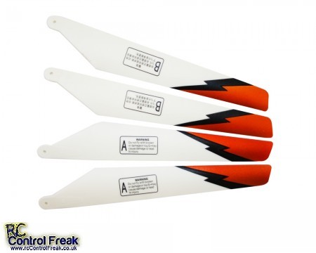 SH 8829-1 RC Helicopter Main Blade Set Orange