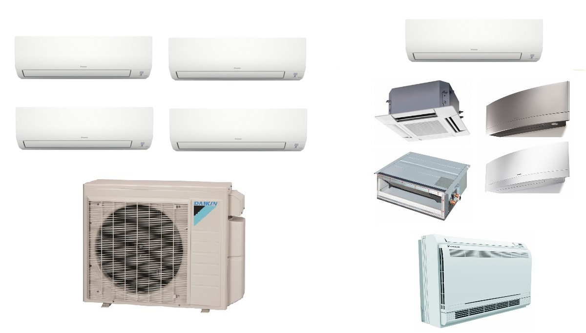 GET $1000 OFF Daikin 4-Zone Ductless Mini Split Heat Pump (5°F)