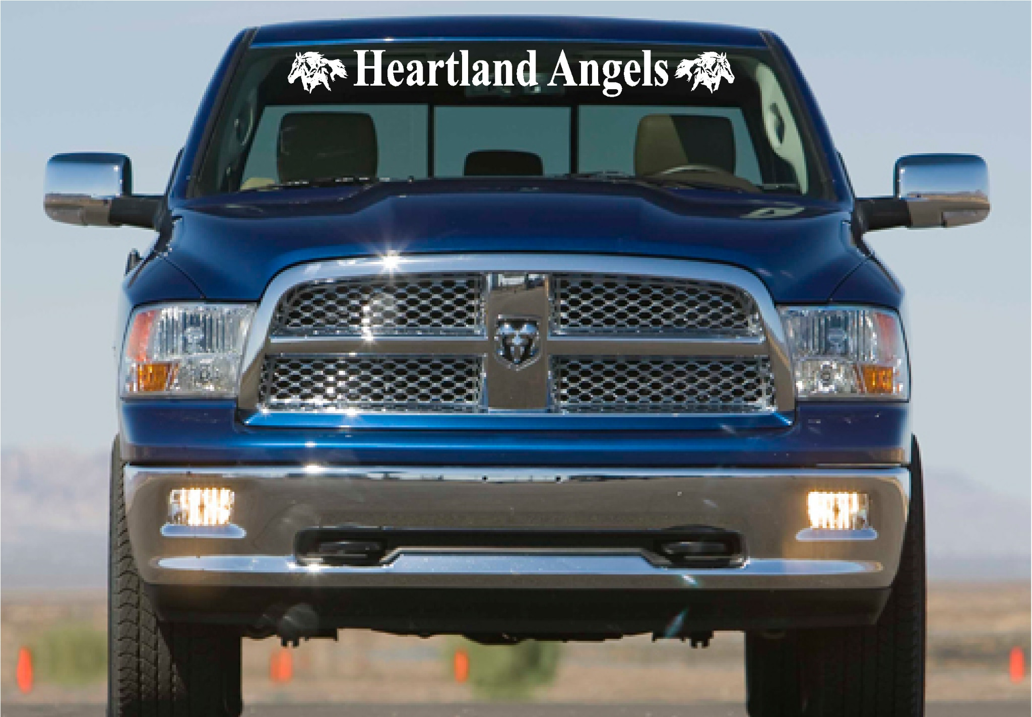 Custom Windshield Banner Lettering 5.5 x 48 Truck Car Winshield sticker
