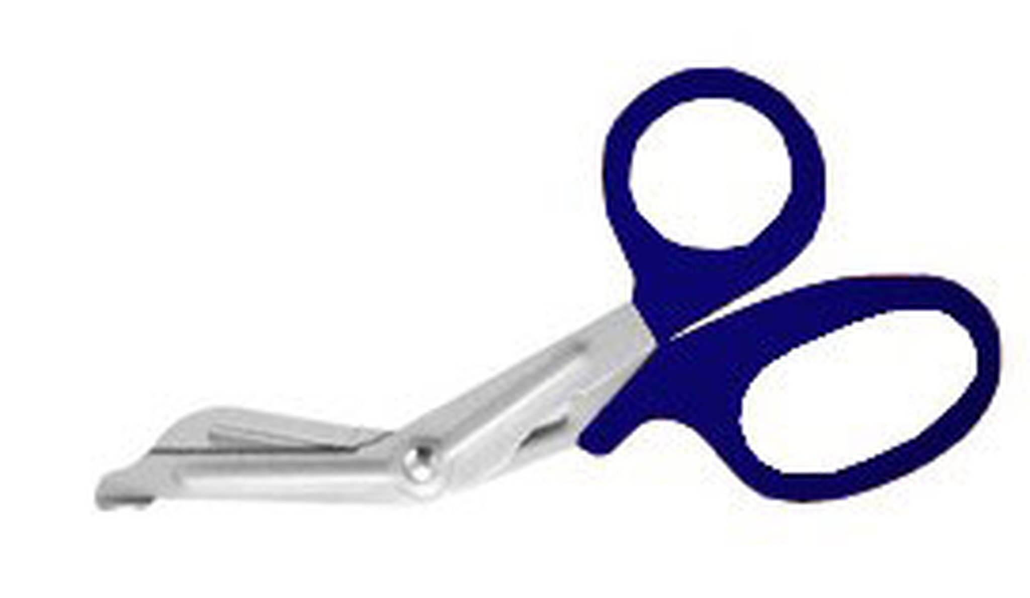 thumbnail image 2 of 3-Pack Blue Paramedic EMT Trauma Shears Scissors – 5.5 Inch Curved Serrated Blades, First Aid & Medical Use 2 of 9