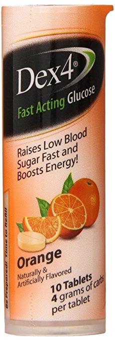 Glucose Dex4® 10 per Pack Tablet Orange