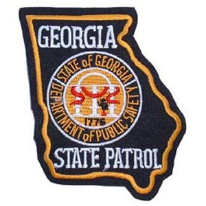 GA Georgia State Patrol Child - Hat Patch
