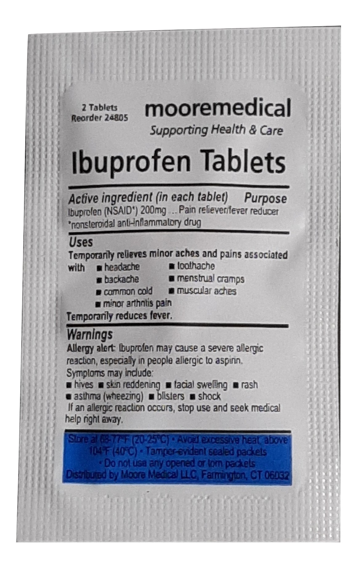 Ibuprofen 200 mg 1 pack of 2 per Packet Advil