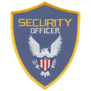 Eagle Center Shoulder Patch Security Officer