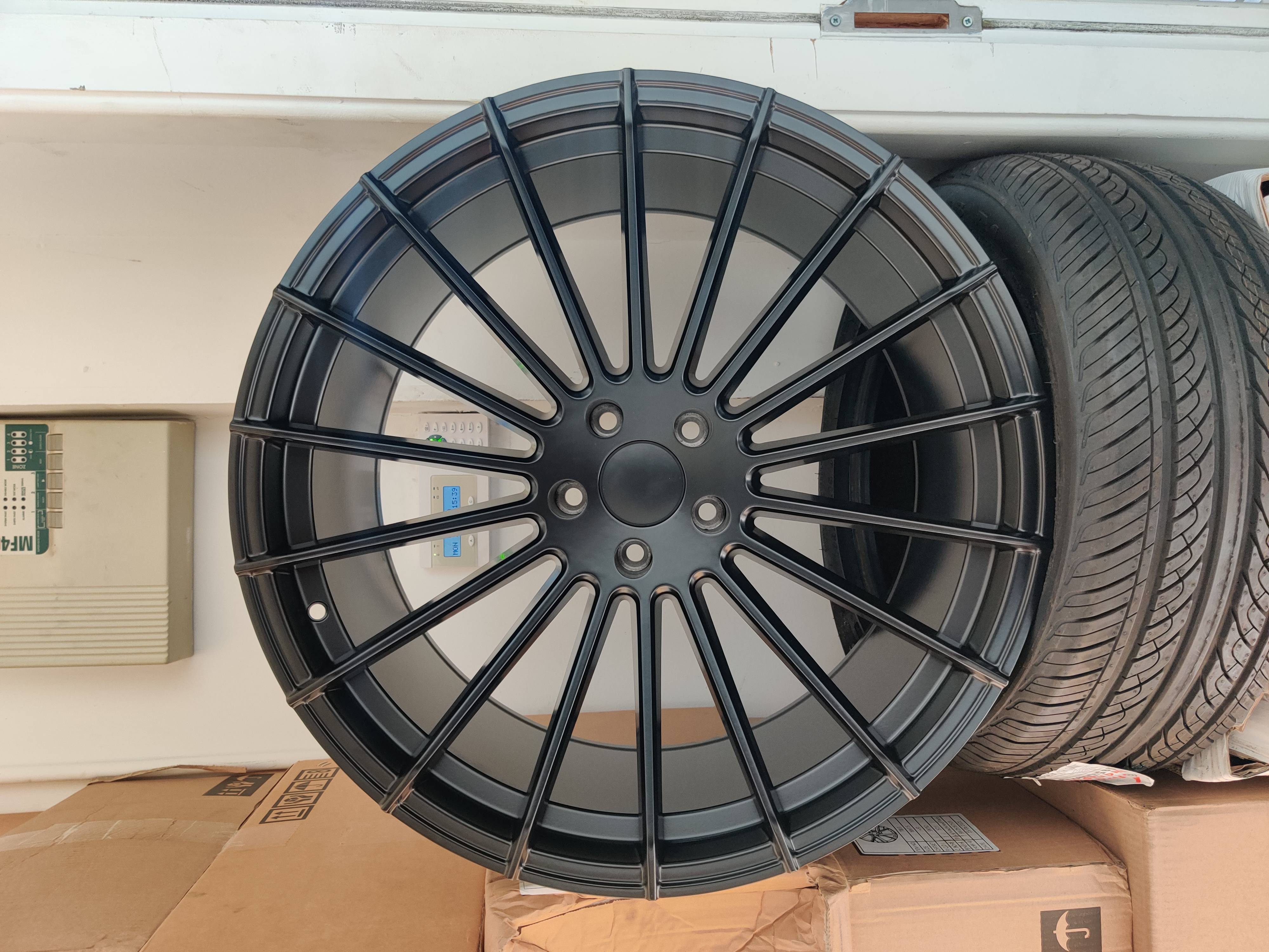 20 alloy wheels VEEMANN VC03 GLOSS BLACK alloys alloy wheels audi bmw