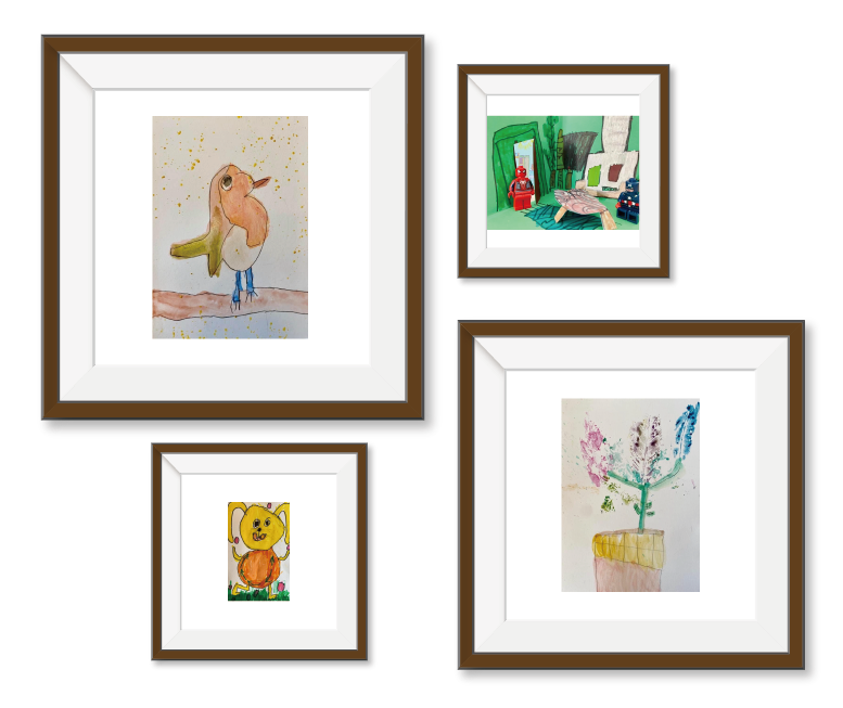 For ages 4–8 | Little Artist 4 Online Drawing Courses