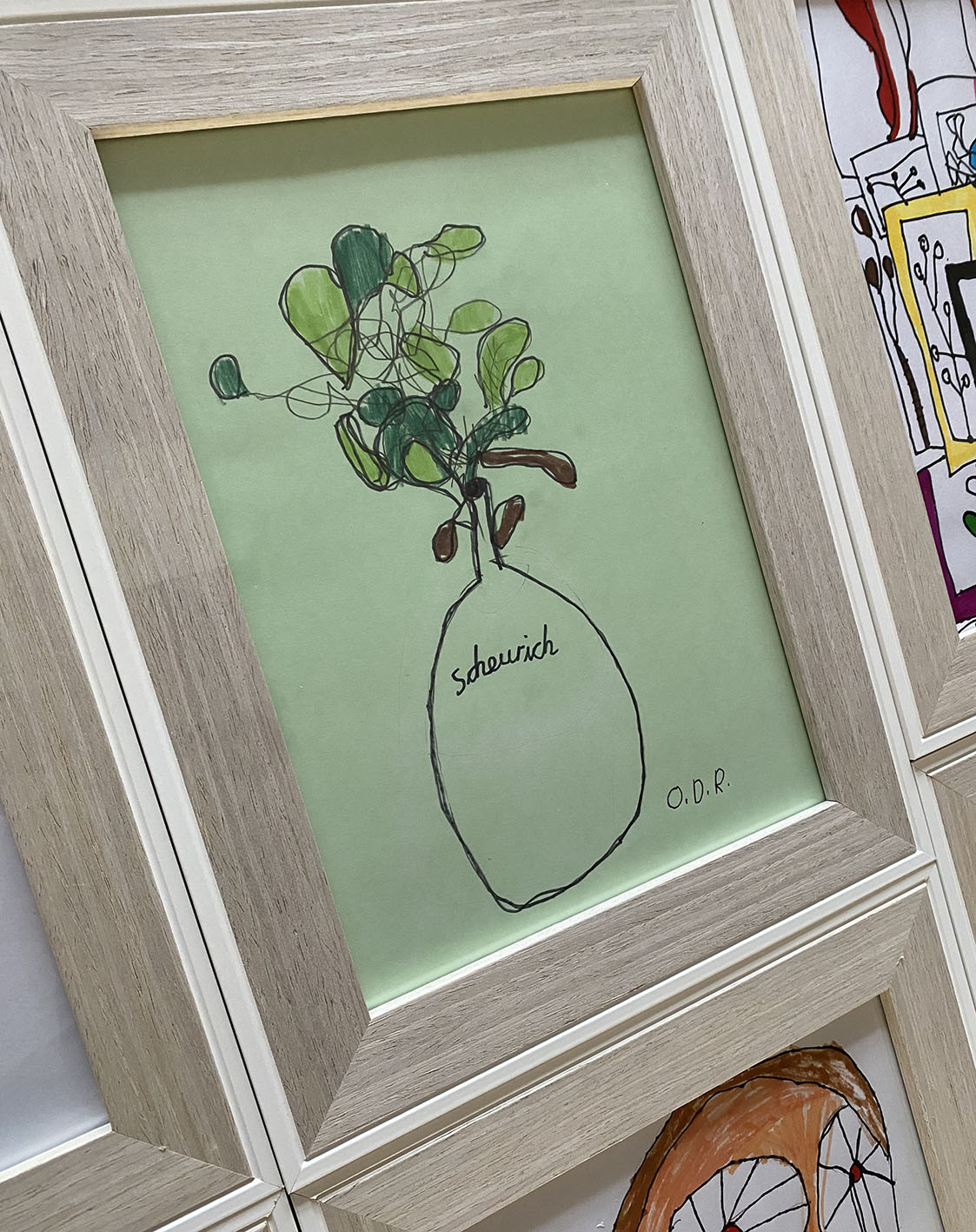 Plant | Drawn by Little artist O. D. R