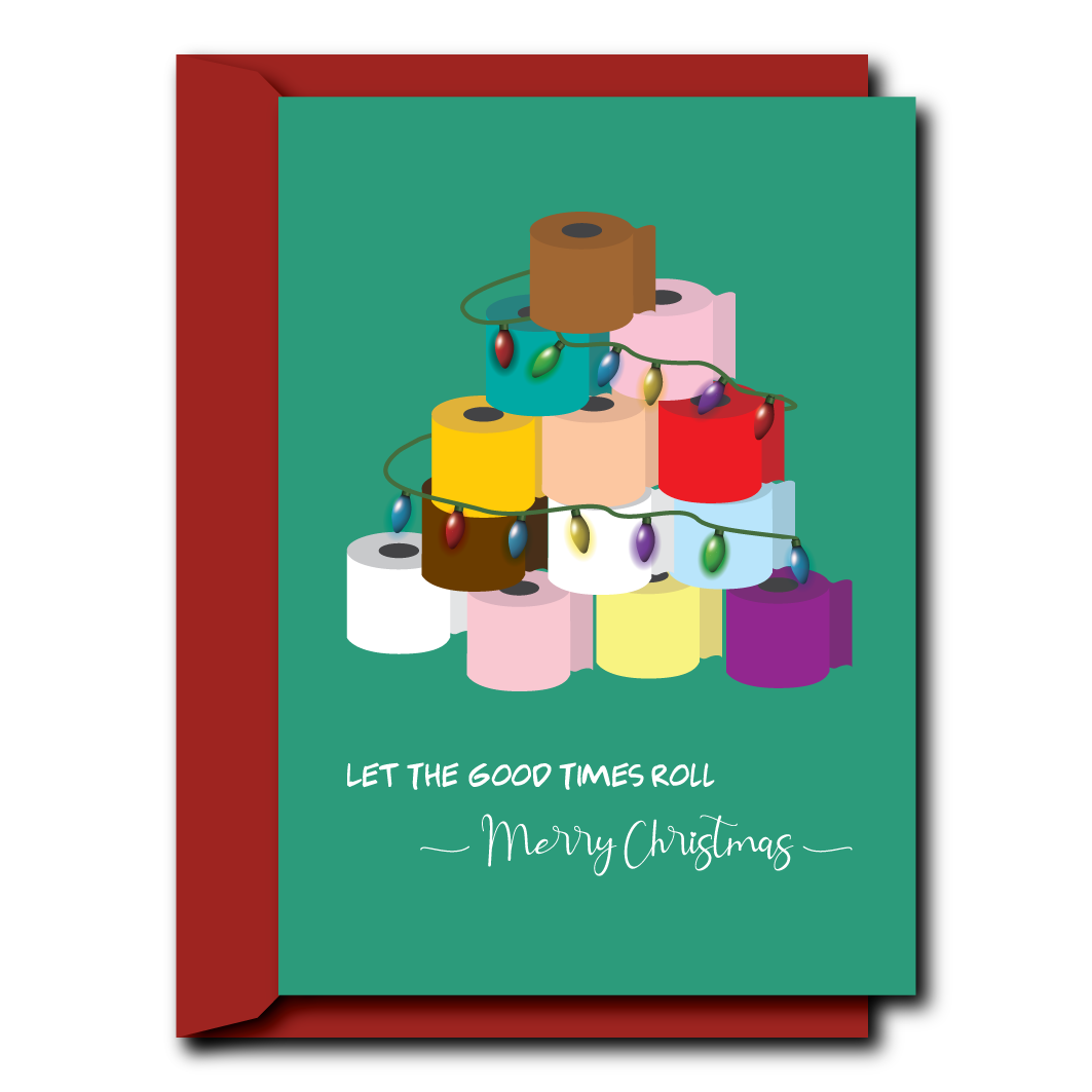 Let the good times roll | Christmas Card