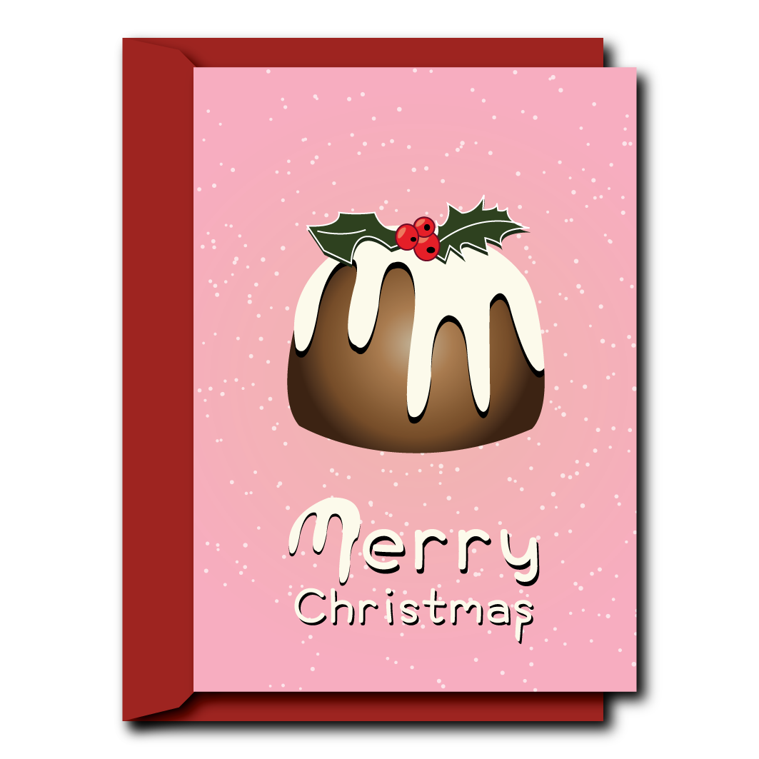 Christmas pudding | Christmas Card