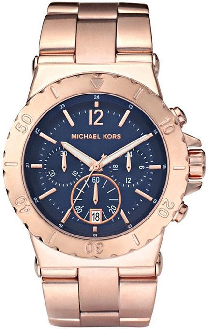 Michael Kors Women's MK5410 Bel Air Chronograph Blue Dial Watch