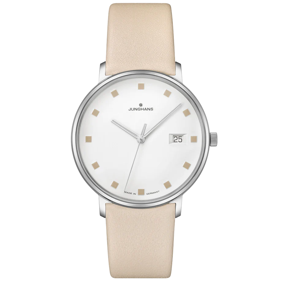 Junghans FORM Damen Ladies Cream Watch 47/4860.00