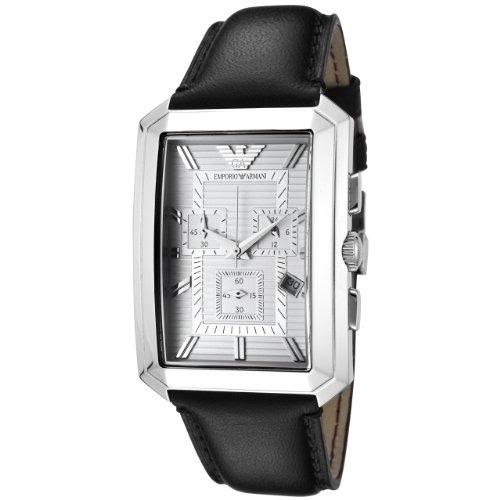 armani rectangular watch