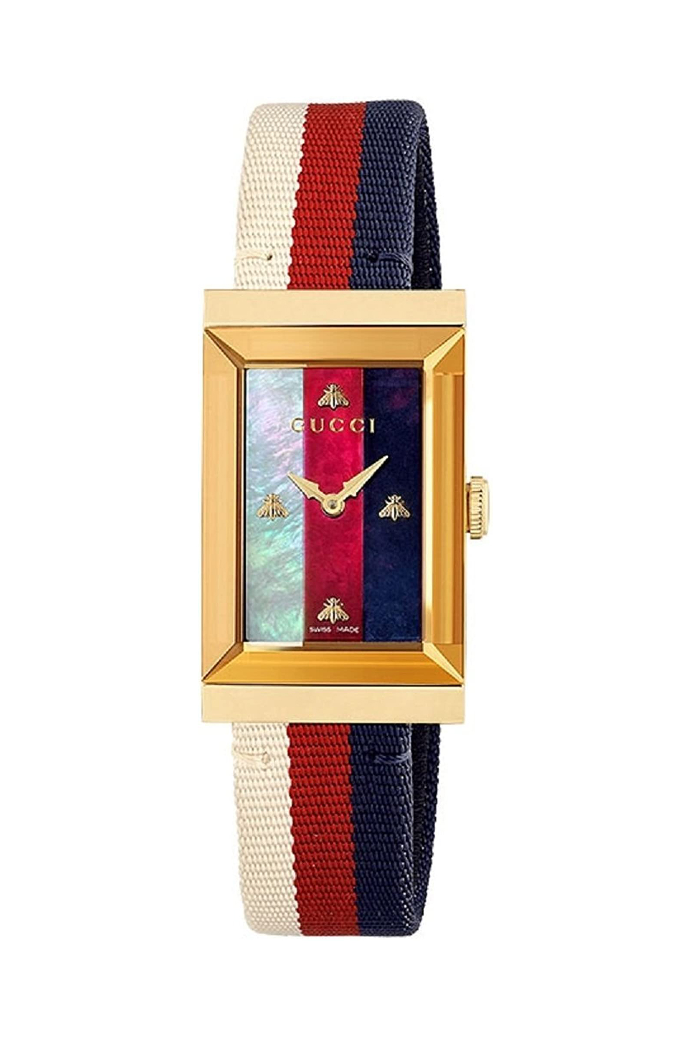 Gucci YA147405 Women s Multicolour Nylon Strap Watches