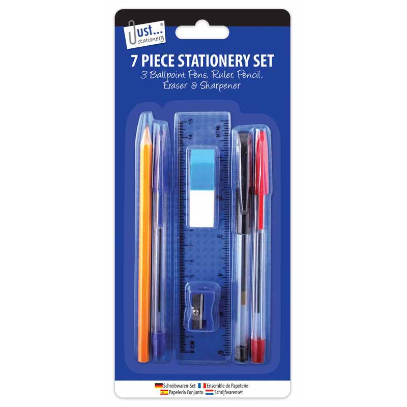 7 pce Stationery Sets Wholesale School Stationery Office Supplies