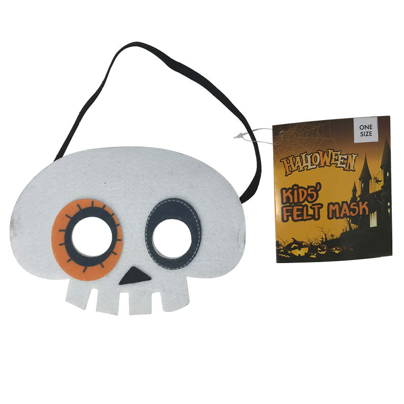Felt Skeleton Halloween Masks Wholesale Party Supplies