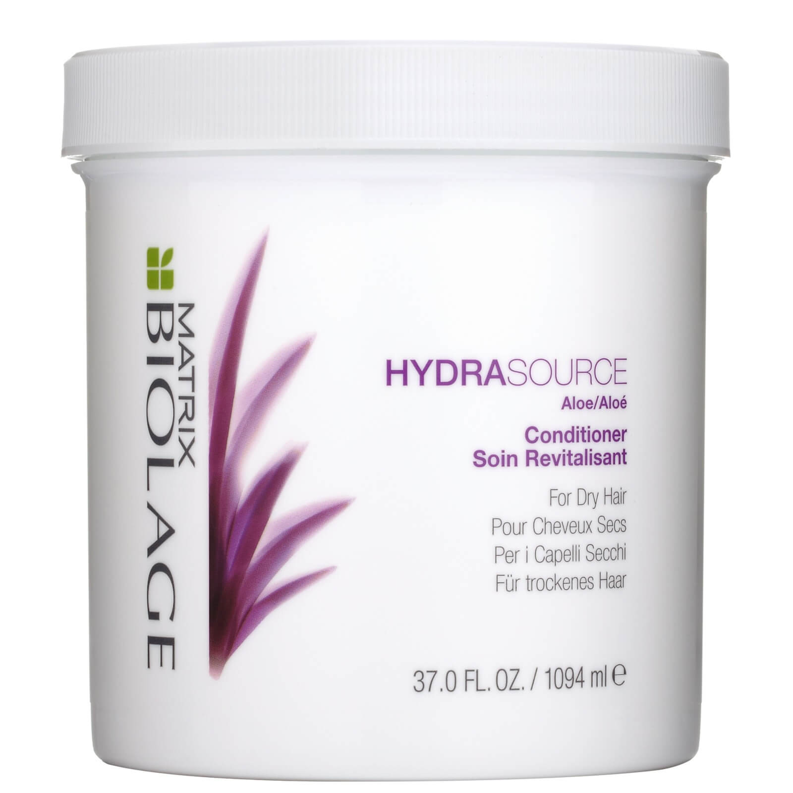 Matrix Biolage Ultra Hydrasource Conditioning Balm – 13.5 Oz, Paraben-Free, For Damaged Hair (Scuffed Box)