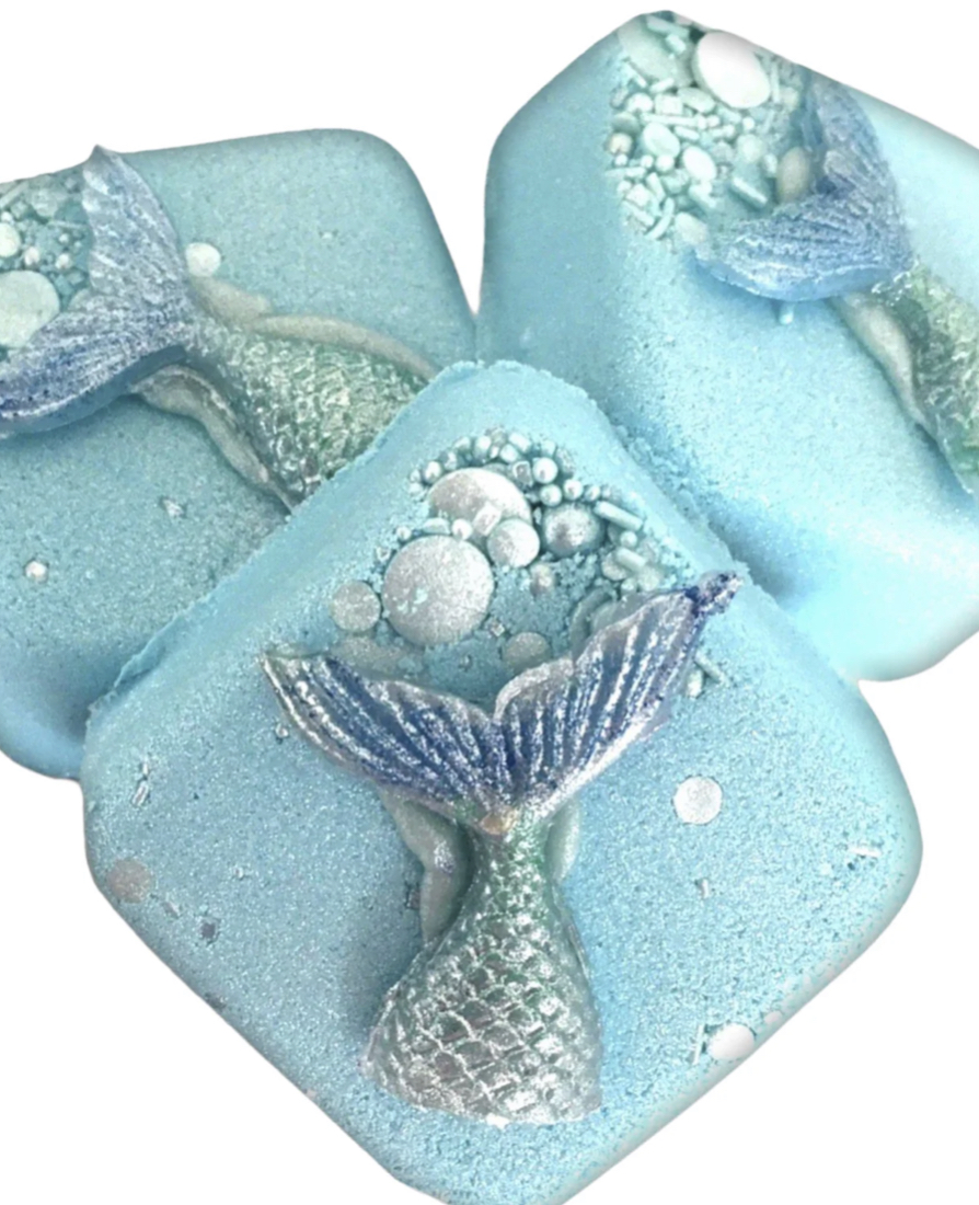 Mermaid glamour bath bomb