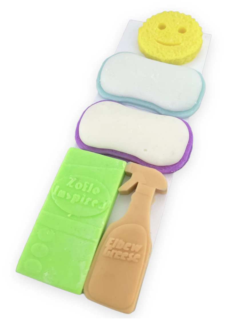 Golden orchid laundry hinch inspired wax melt set
