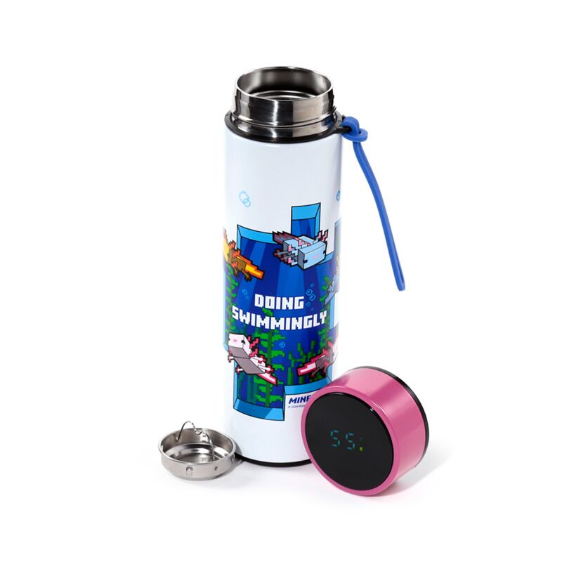 Axolotl Insulated Bottle-Digital Thermometer