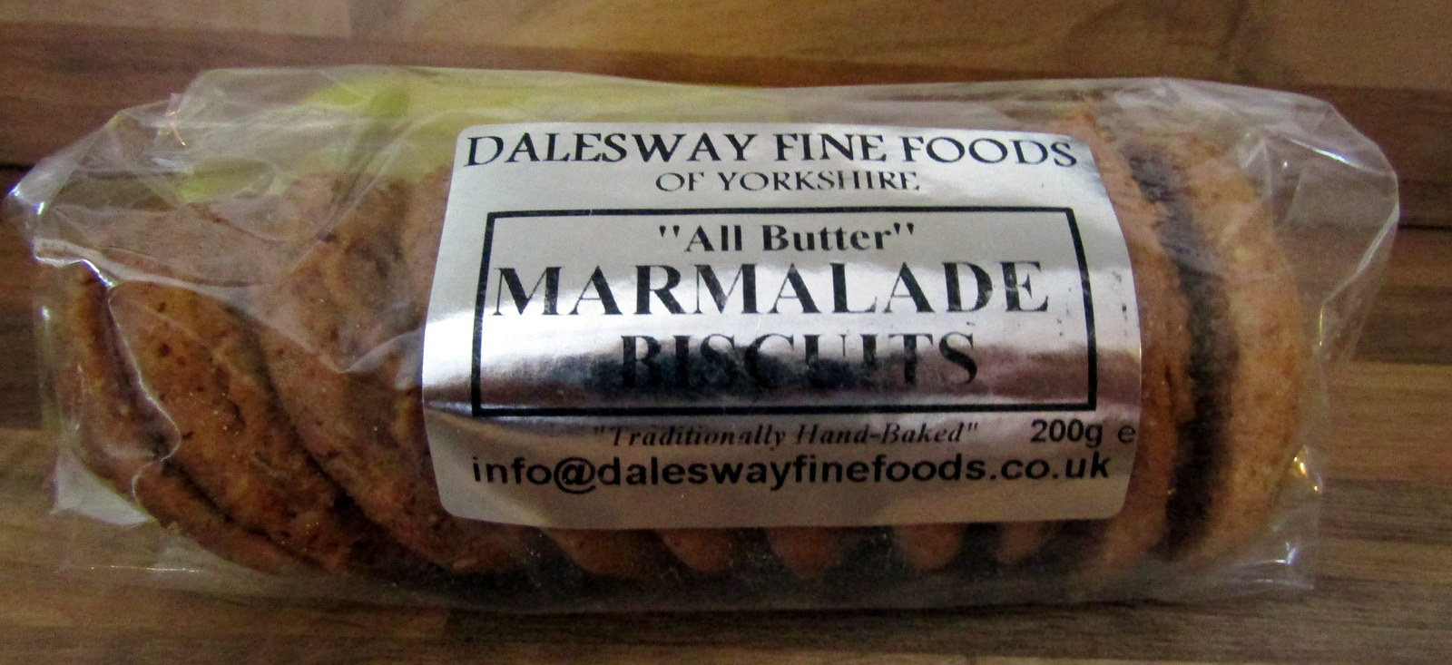 Marmalade ''All Butter'' Biscuits
