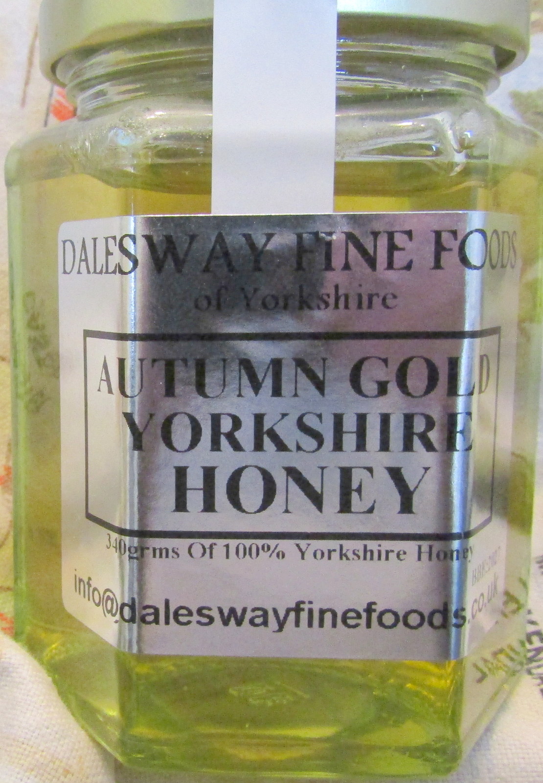 AUTUMN GOLD YORKSHIRE HONEY