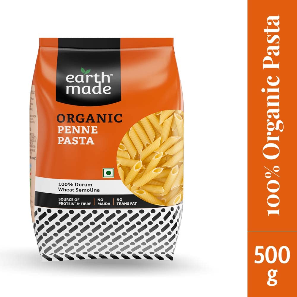 Organic Penne Pasta 500gm