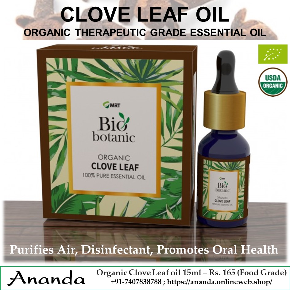 Organic Clove Leaf oil 15ml