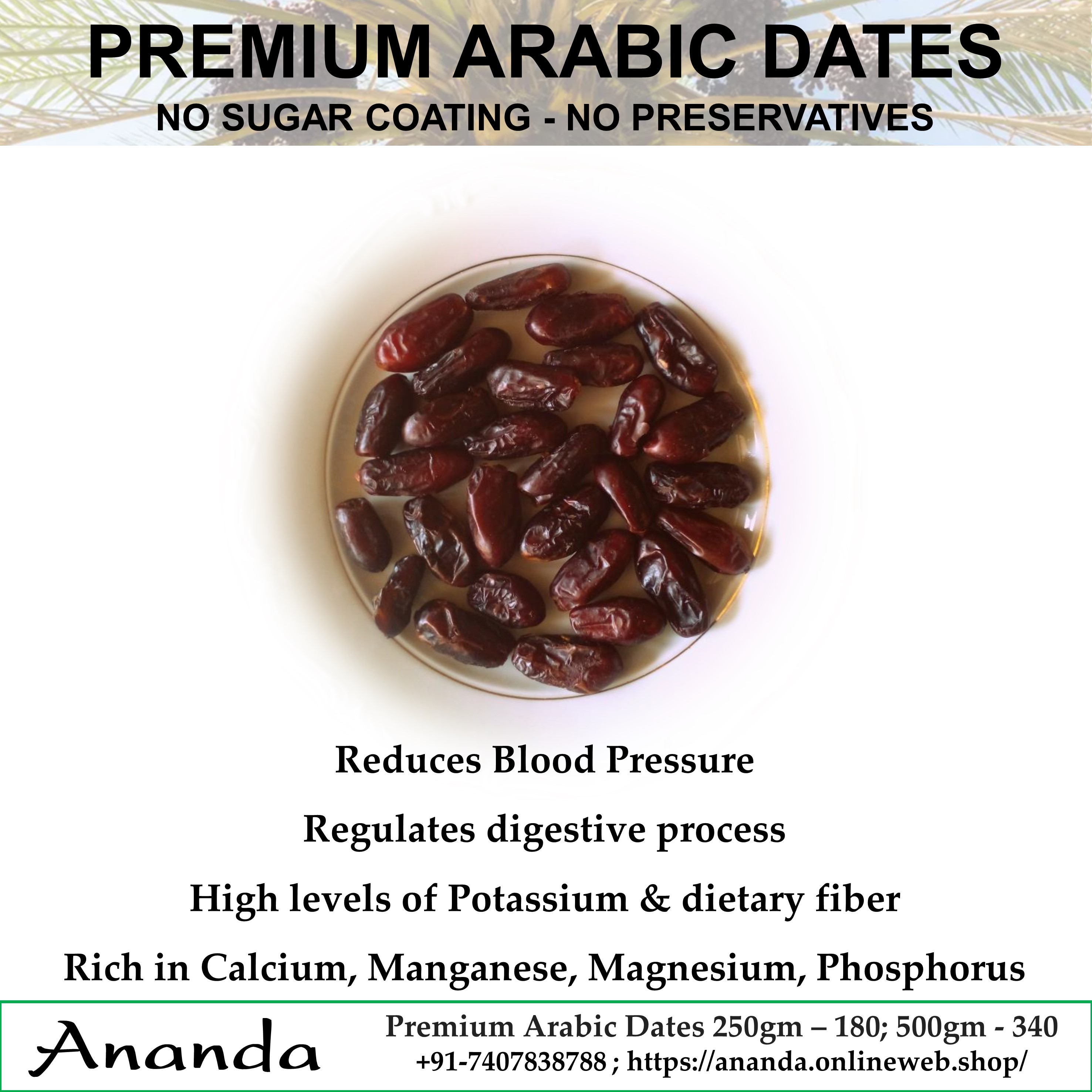 Premium Arabic Dates 250gm