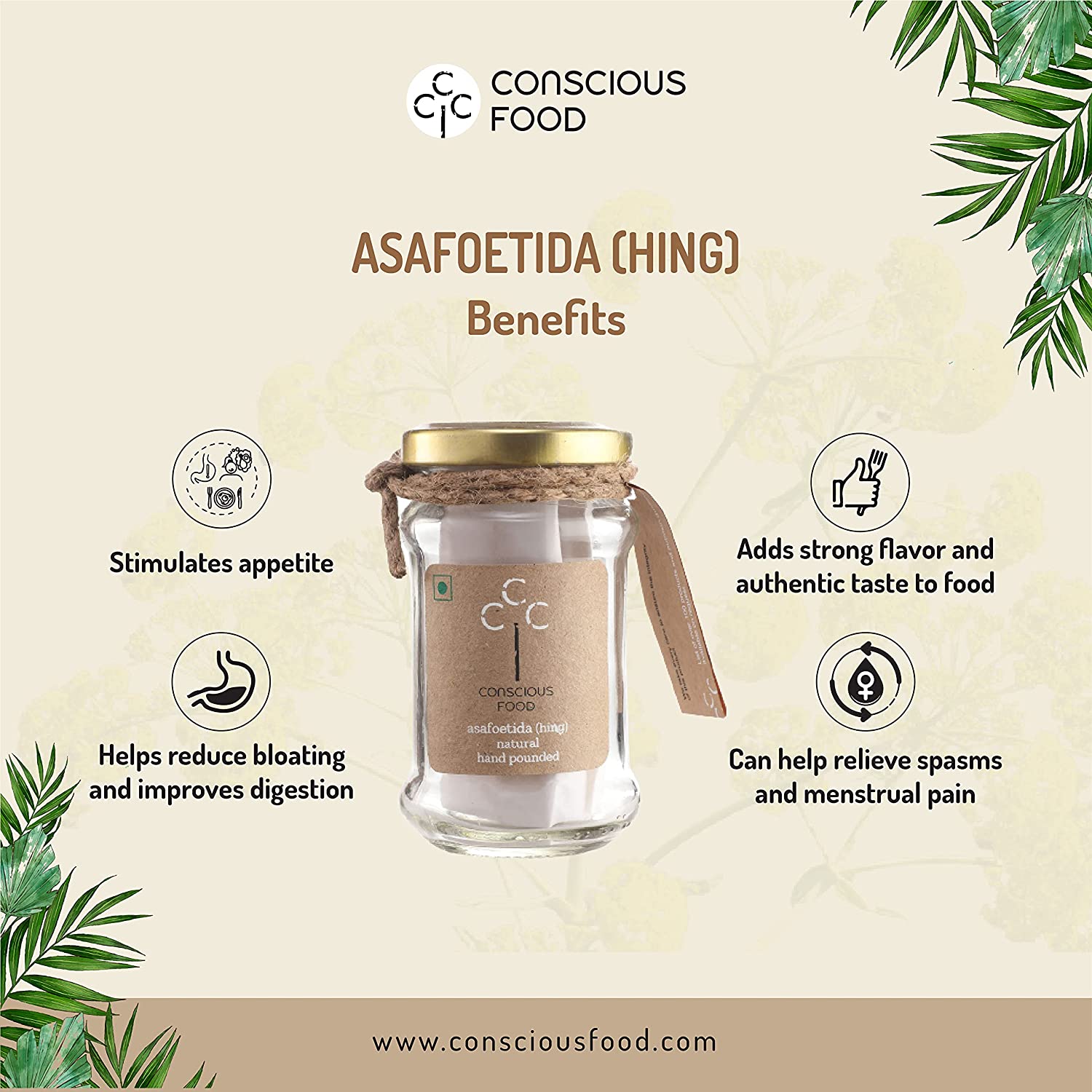 Organic Hing powder 10gm