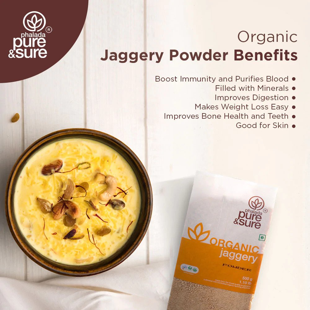 Organic Jaggery powder 500gm