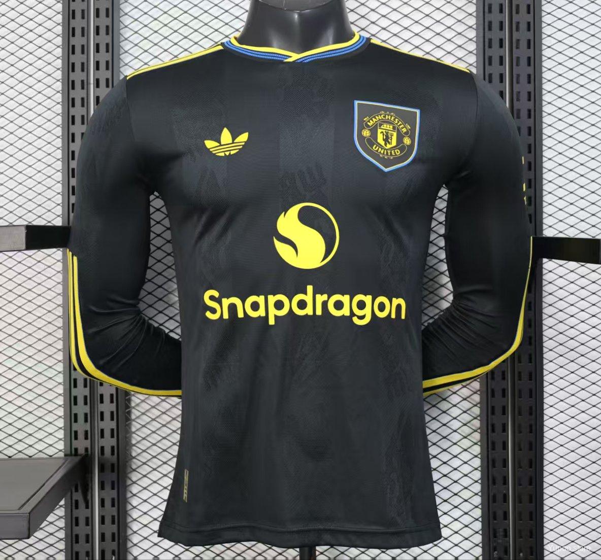 Manchester United 3rd player long sleeve